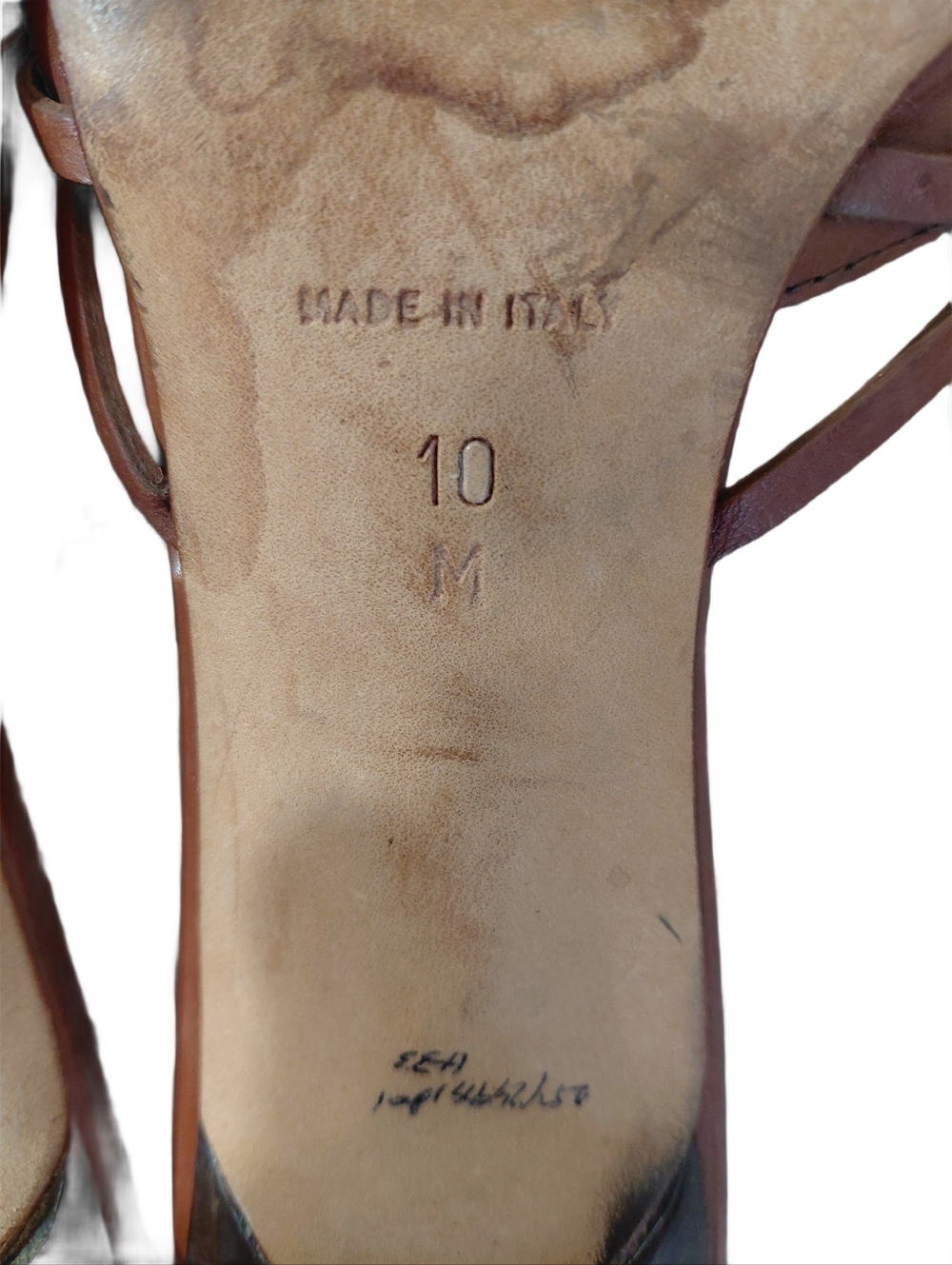 Vintage Michael Kors Brown Pointed-Toe Leather Mule Heels - Picture 8 of 10